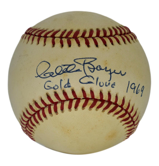 Clete Boyer Autographed/Signed Rawlings OAL Baseball Yankees JSA 211814
