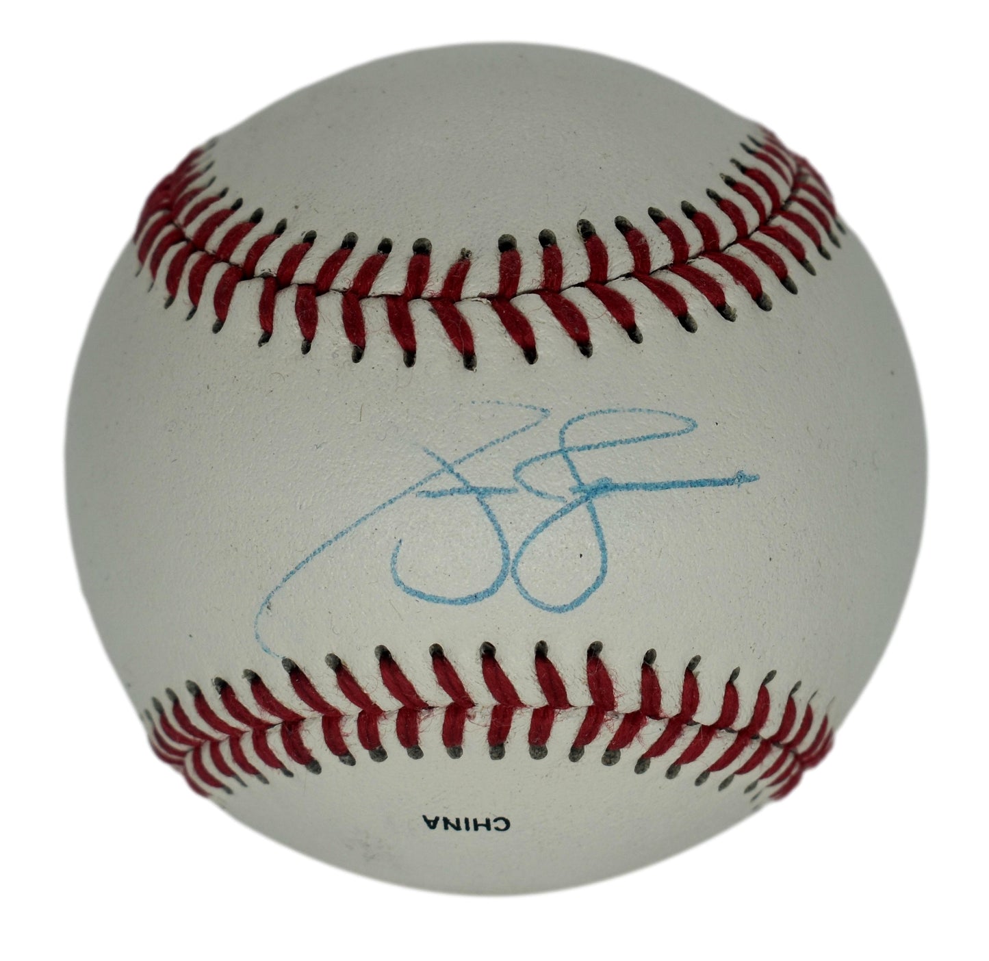 Andruw Jones Autographed/Signed Rawlings CROL Baseball Yankees JSA 211815