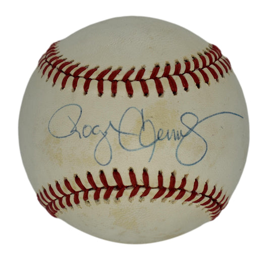 Roger Clemens  Autographed/Signed Rawlings OAL Baseball Yankees JSA 211817