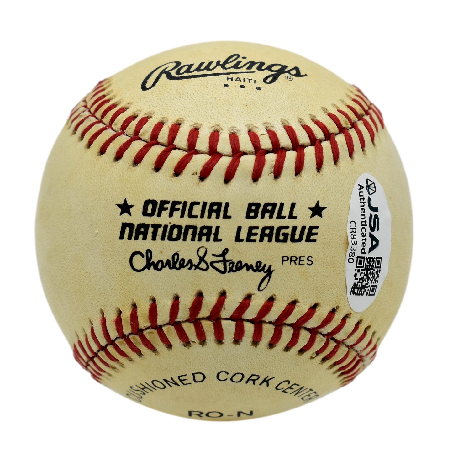 David Cone Autographed/Signed Rawlings ONL Baseball Yankees JSA 211820
