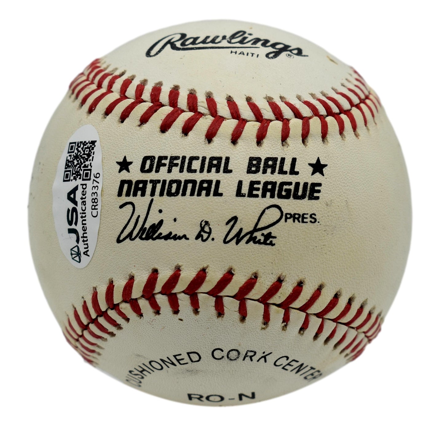 John Franco Autographed/Signed Rawlings ONL Baseball Mets JSA 211822