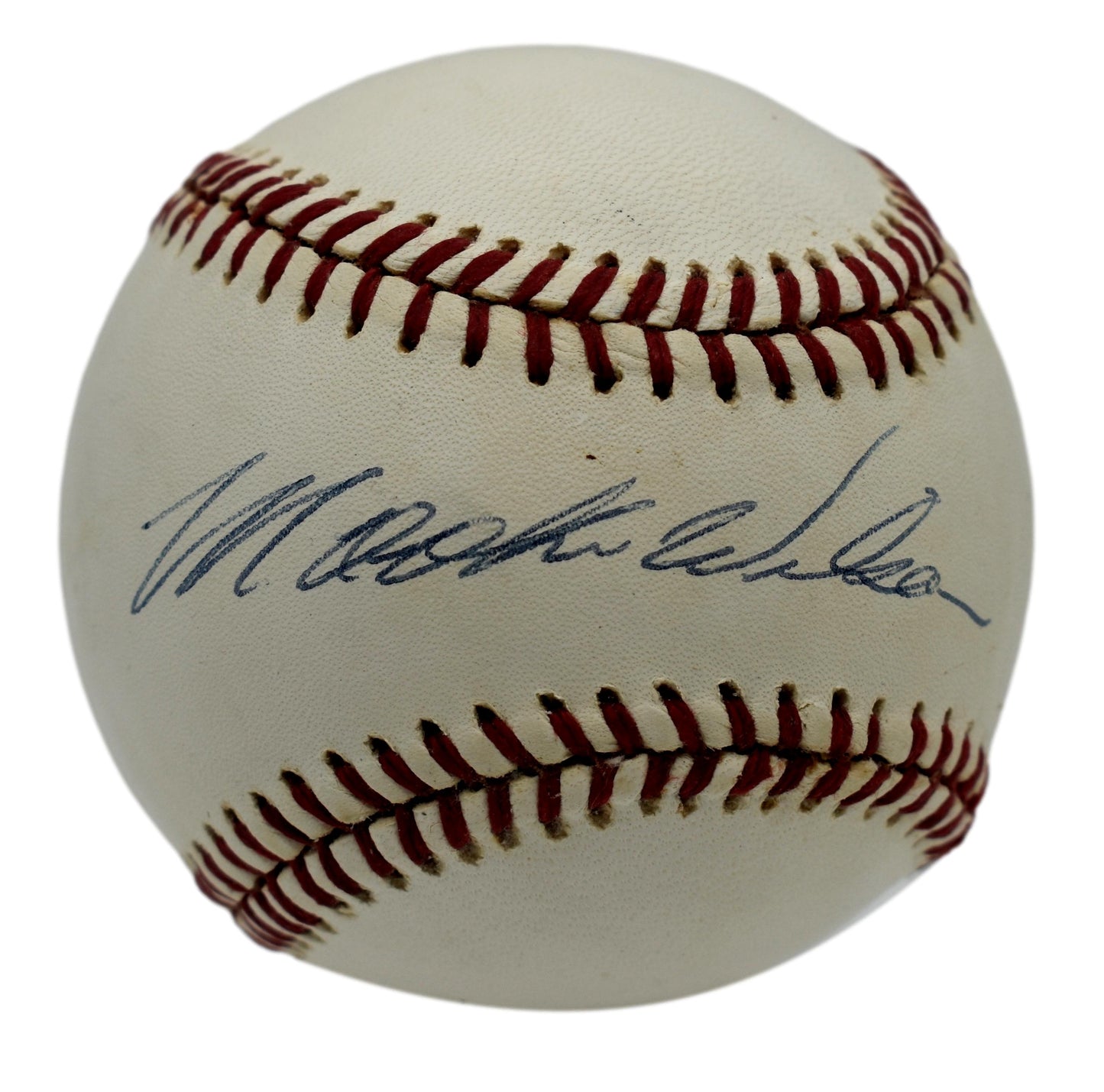 Mookie Wilson Autographed/Signed Rawlings ONL Baseball Mets JSA 211823