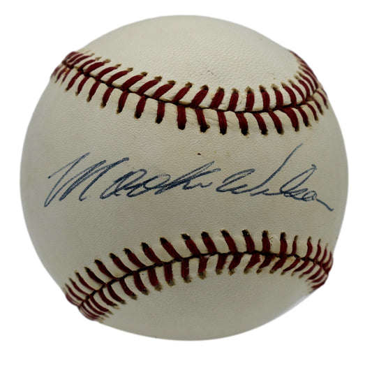 Mookie Wilson Autographed/Signed Rawlings ONL Baseball Mets JSA 211823