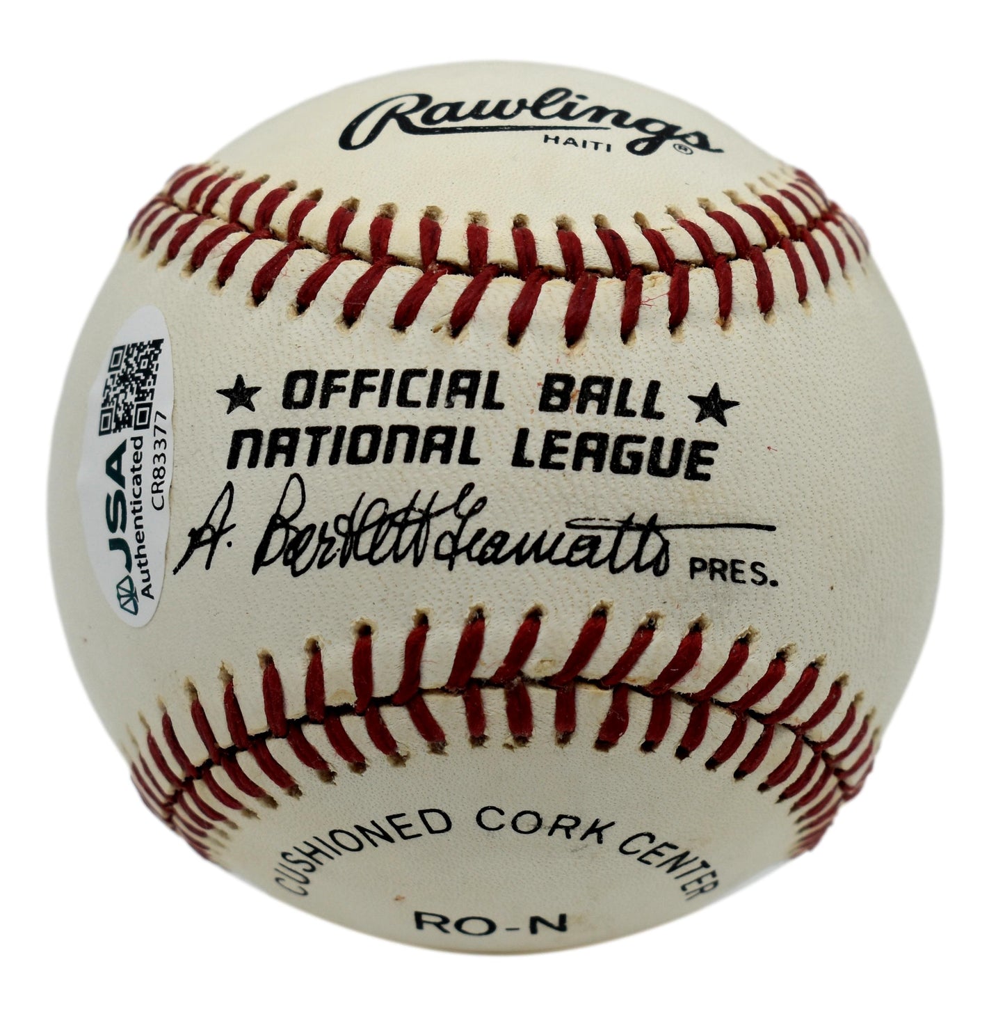 Mookie Wilson Autographed/Signed Rawlings ONL Baseball Mets JSA 211823