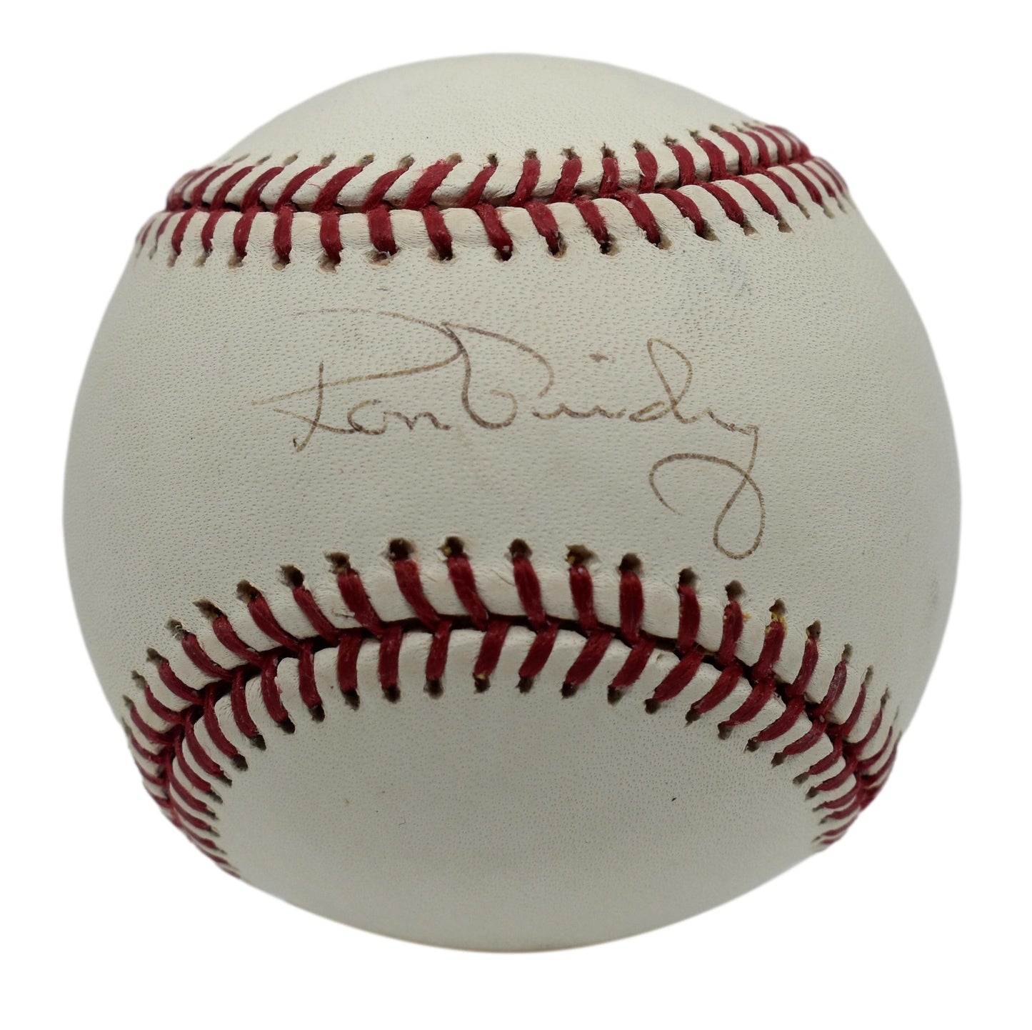 Ron Guidry Autographed/Signed Rawlings OML Baseball Yankees JSA 211826