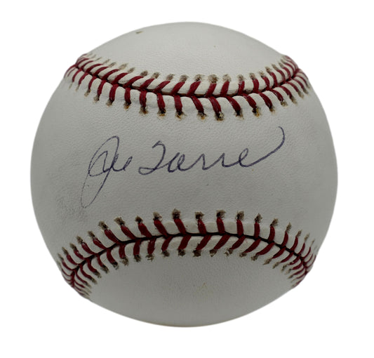 Joe Torre HOF Autographed/Signed Rawlings OML Baseball Yankees JSA 211827