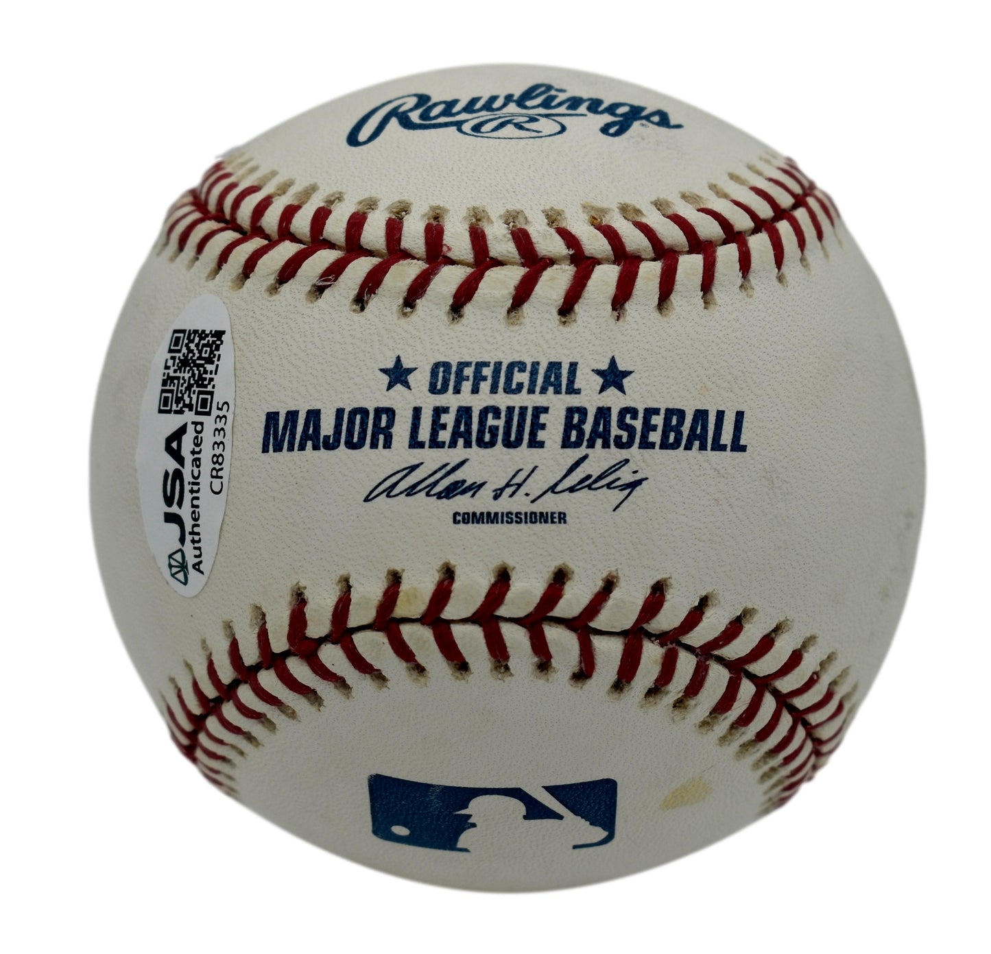 Duke Snider HOF Autographed/Signed Rawlings OML Baseball Dodgers JSA 211828