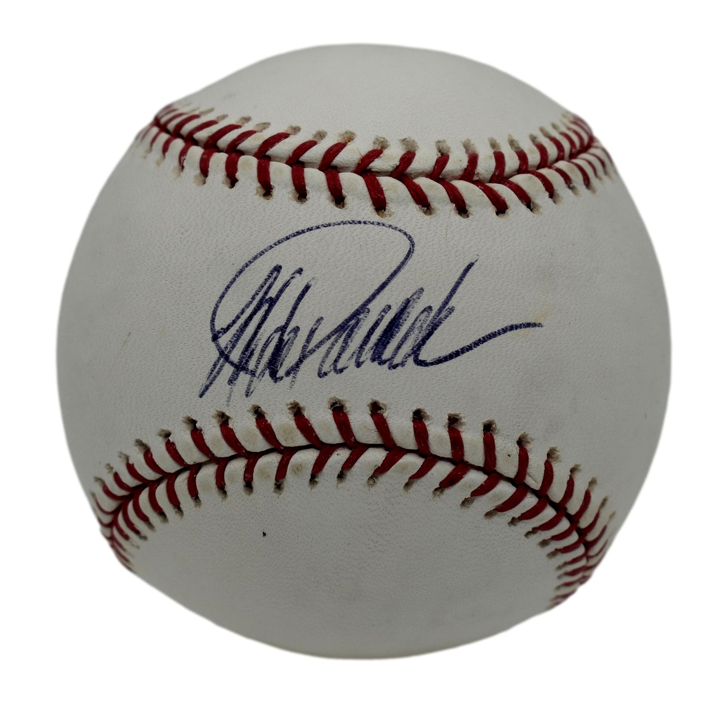 Jorge Posada Autographed/Signed Rawlings OML Baseball Yankees JSA 211830