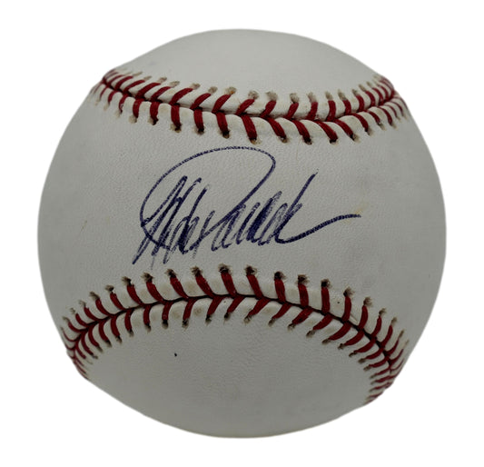 Jorge Posada Autographed/Signed Rawlings OML Baseball Yankees JSA 211830
