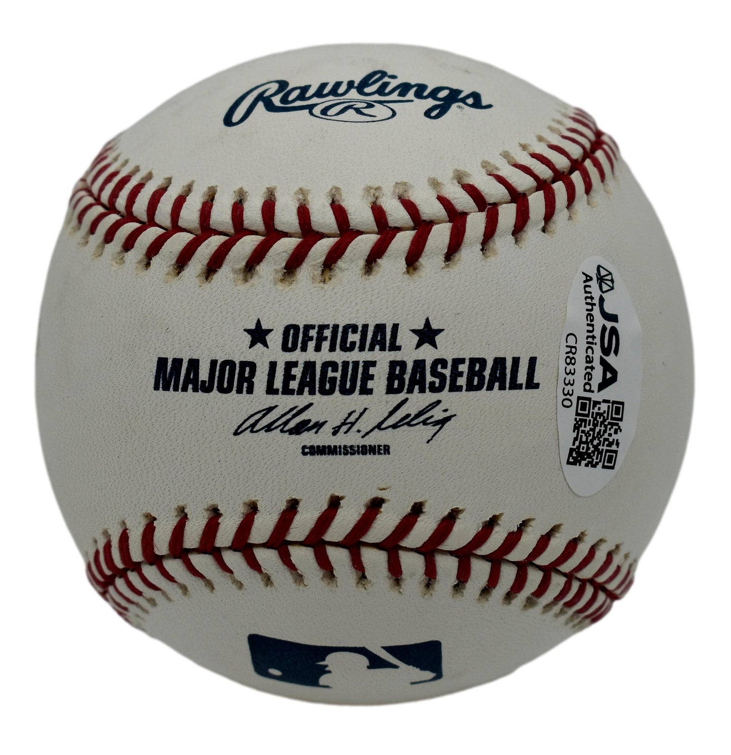 Yogi Berra HOF Autographed/Signed Rawlings OML Baseball Yankees JSA 211836