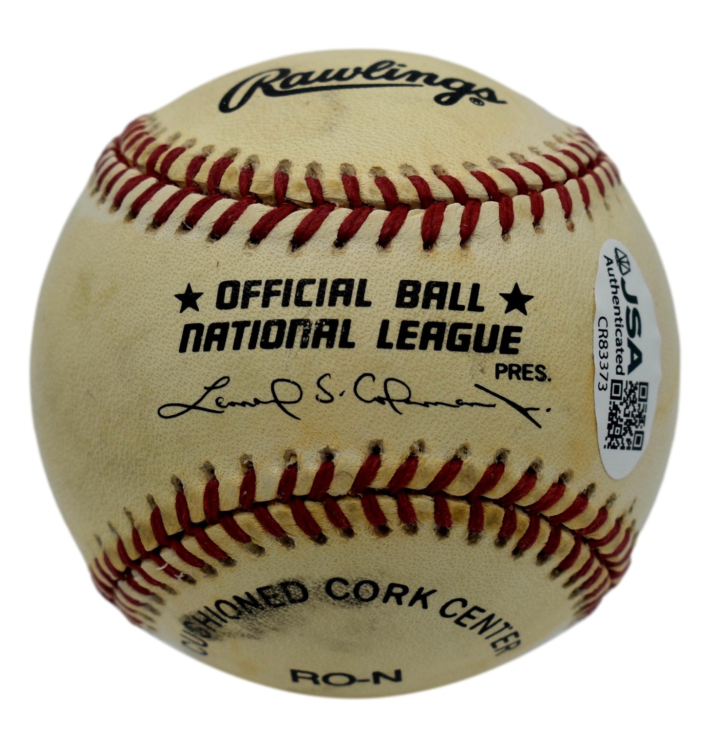 Pete Coscarart Autographed/Signed Rawlings ONL Baseball Dodgers JSA 211840