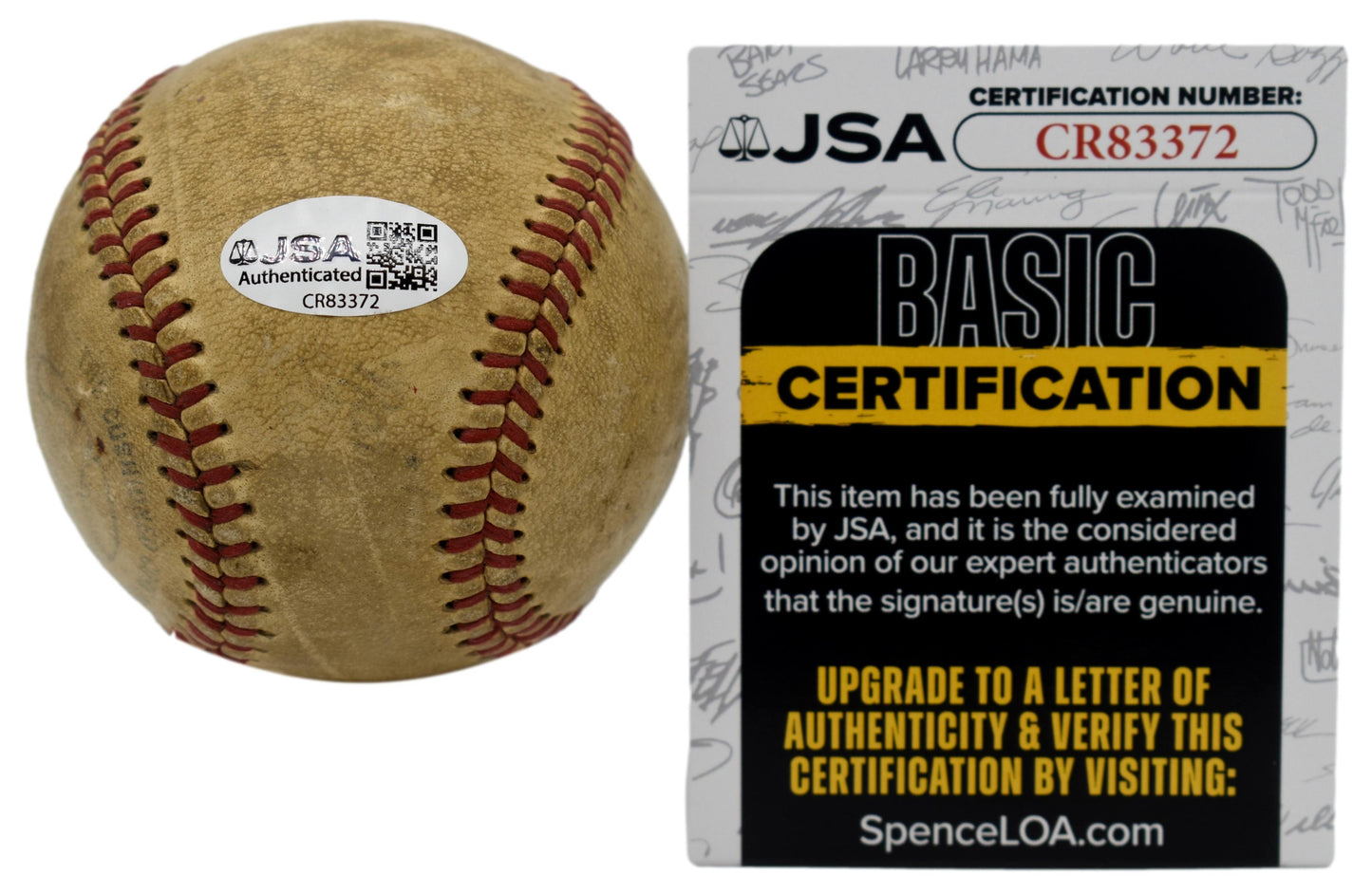 Stan Musial HOF Autographed/Signed Vintage Rawlings Baseball Cardinals JSA 11844