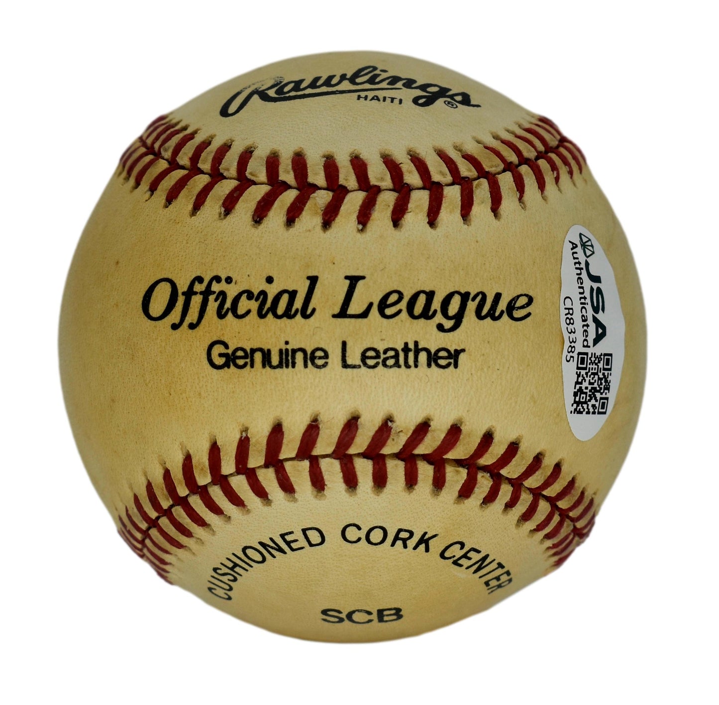 Yogi Berra HOF Autographed/Signed Rawlings OL Baseball Yankees JSA 211813