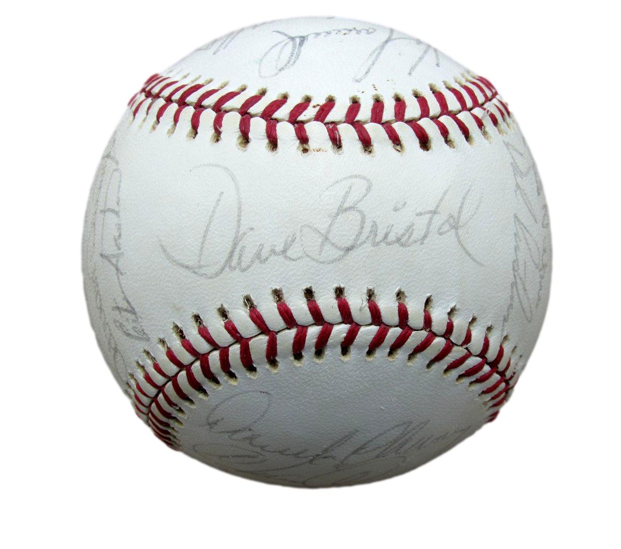 1976 Braves Team Signed/Autographed (18)ONL Baseball Niekro HOF  JSA 196306