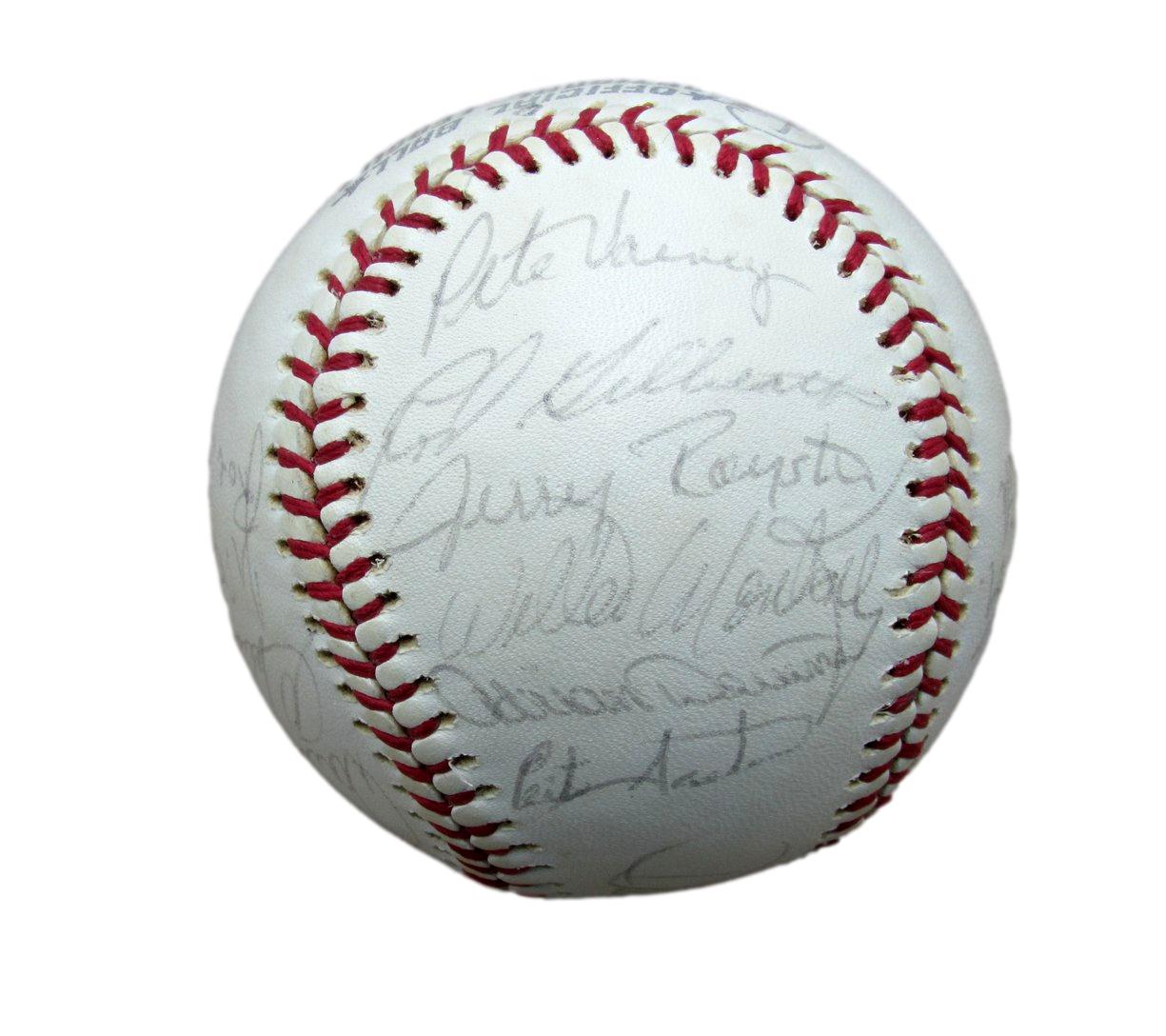 1976 Braves Team Signed/Autographed (18)ONL Baseball Niekro HOF  JSA 196306