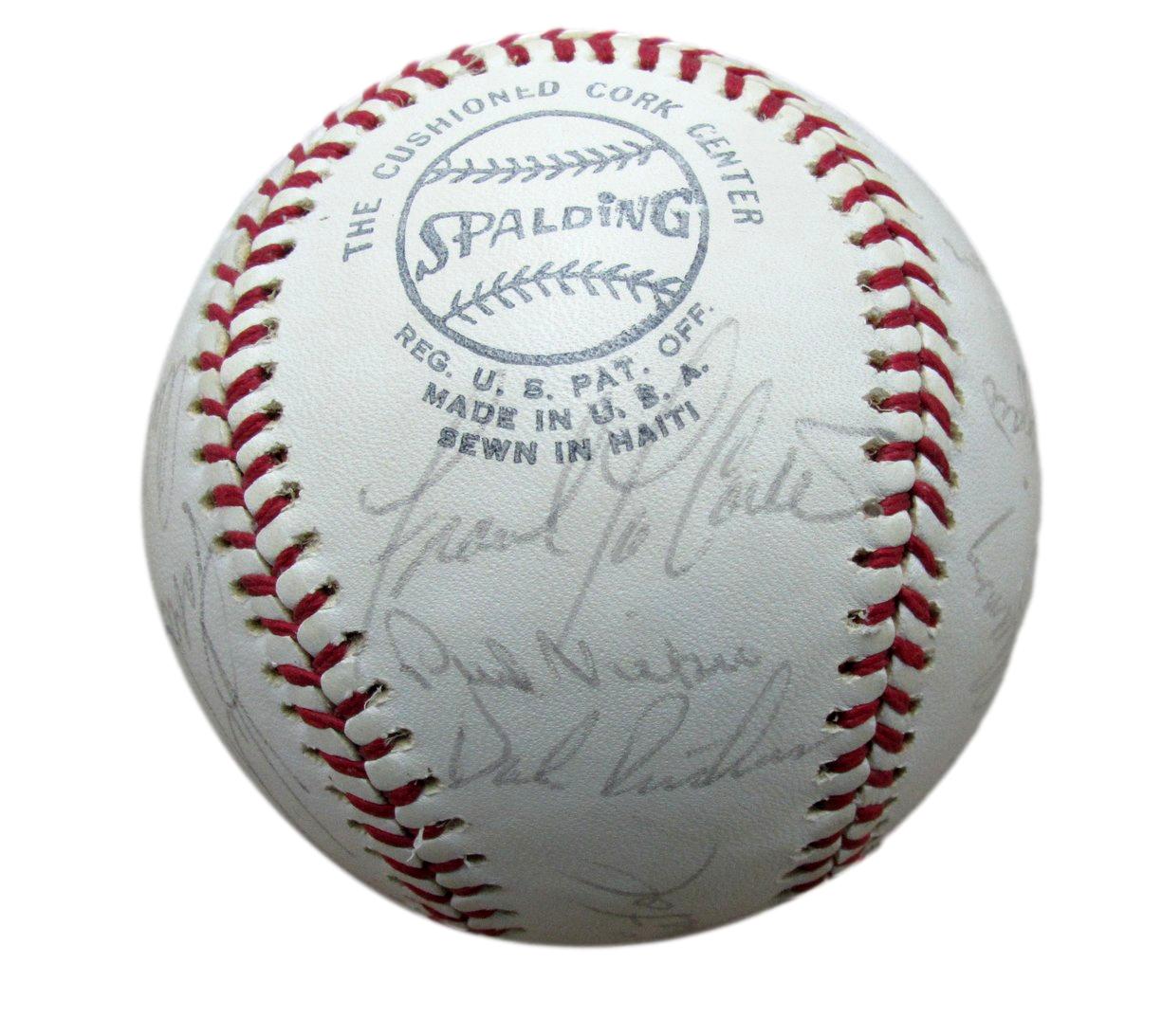1976 Braves Team Signed/Autographed (18)ONL Baseball Niekro HOF  JSA 196306