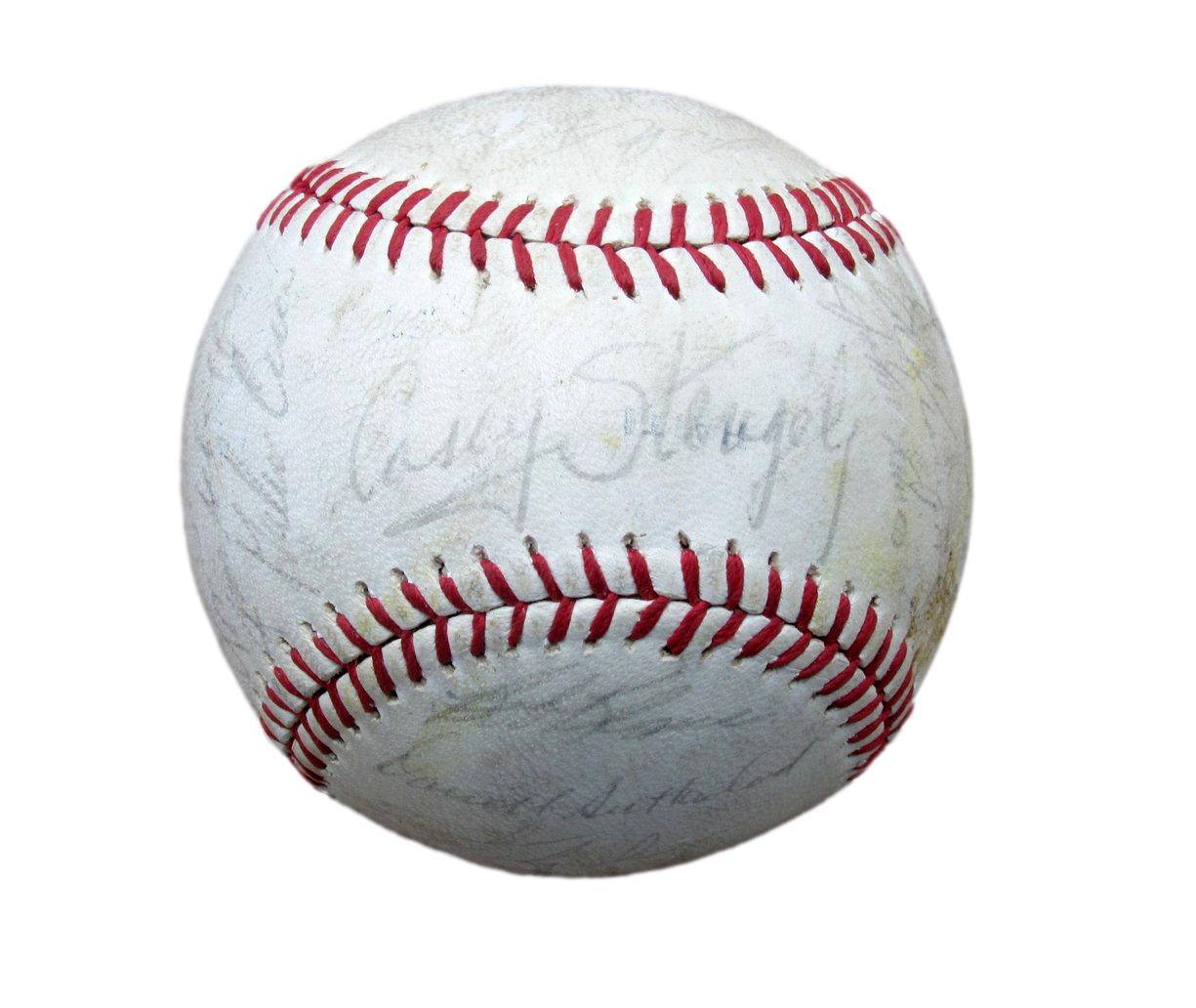 1965 Mets Team Signed/Auto (26) Mets Baseball Stengel HOF McGraw  PASS 196310