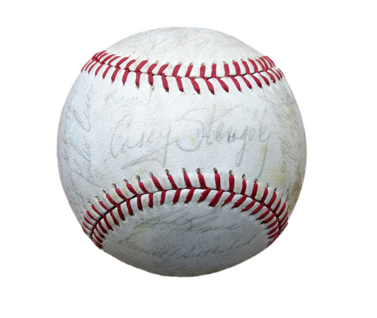 1965 Mets Team Signed/Auto (26) Mets Baseball Stengel HOF McGraw  PASS 196310