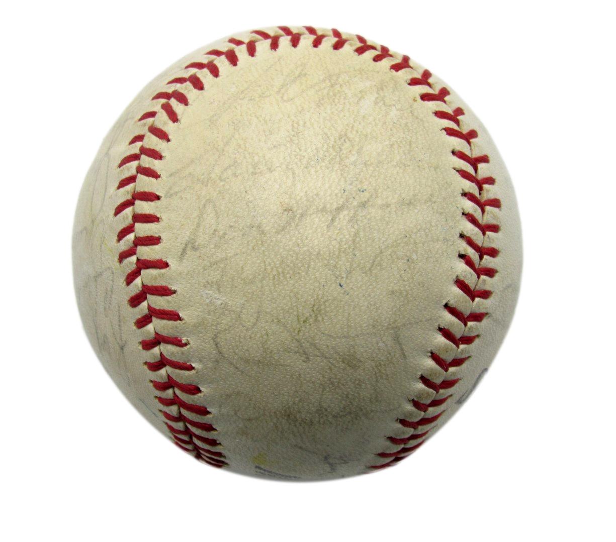 1965 Mets Team Signed/Auto (26) Mets Baseball Stengel HOF McGraw  PASS 196310