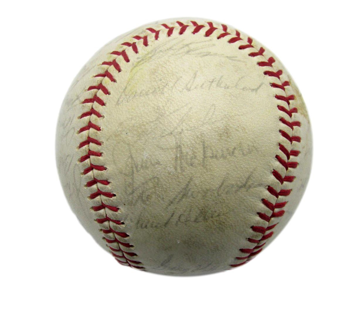 1965 Mets Team Signed/Auto (26) Mets Baseball Stengel HOF McGraw  PASS 196310