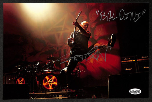 Scott Ian Autographed/Signed 8x10 Photo Anthrax JSA BA210405