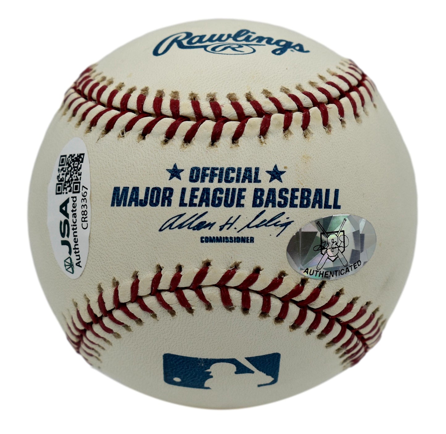 Gary Carter HOF Autographed/Signed Rawlings OML Baseball JSA 211846
