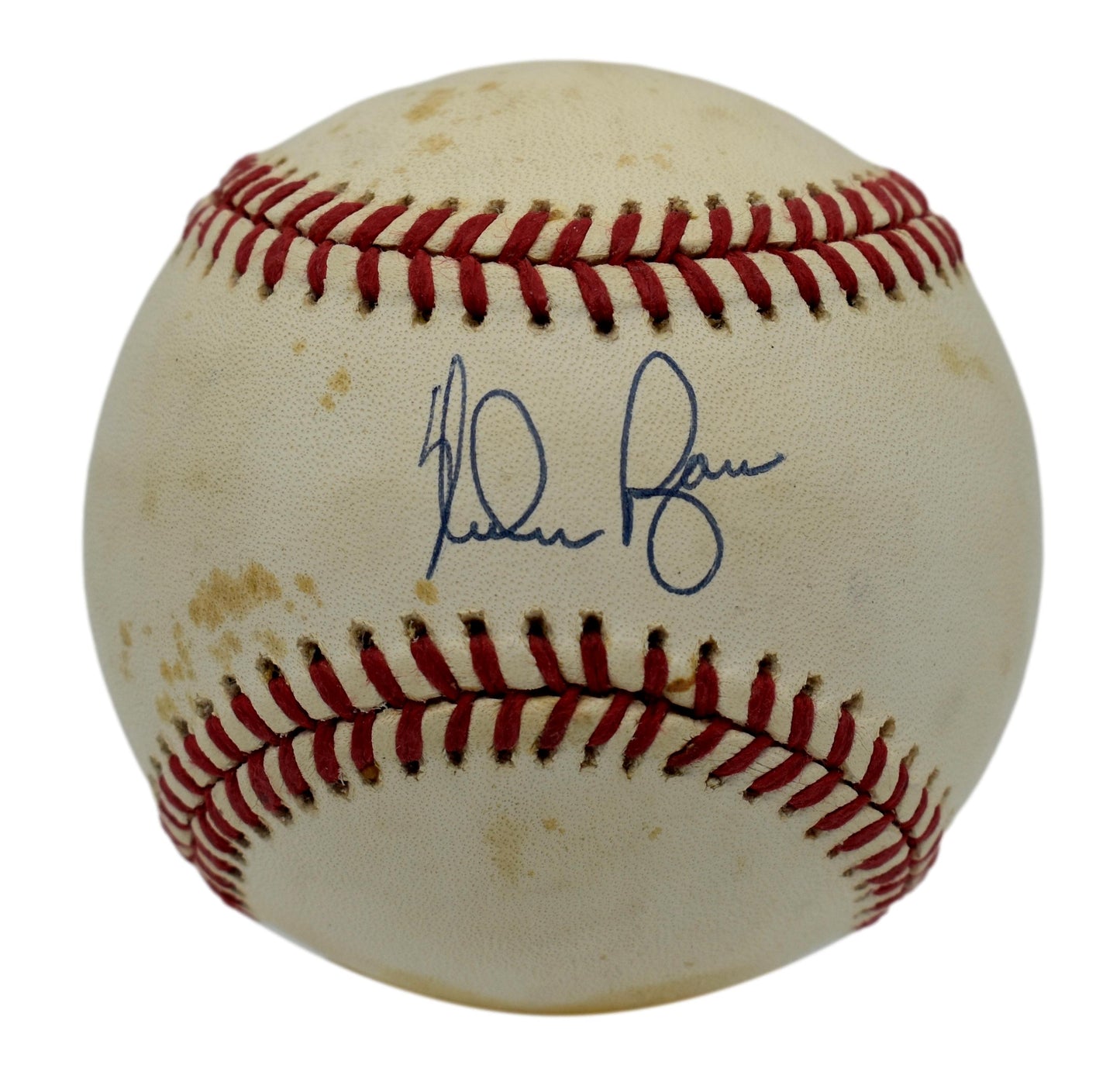 Nolan Ryan HOF Autographed/Signed Rawlings OAL Baseball JSA 211851