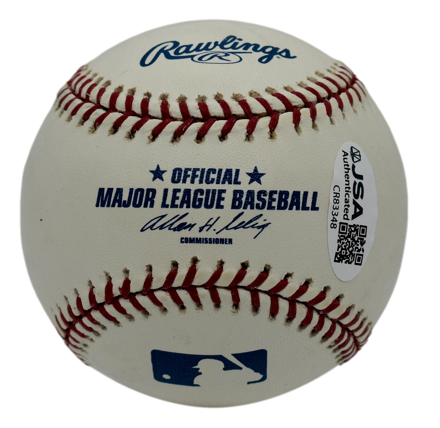 Phil Rizzuto HOF Signed w/ Holy Cow Insc Rawlings OML Baseball JSA 211863