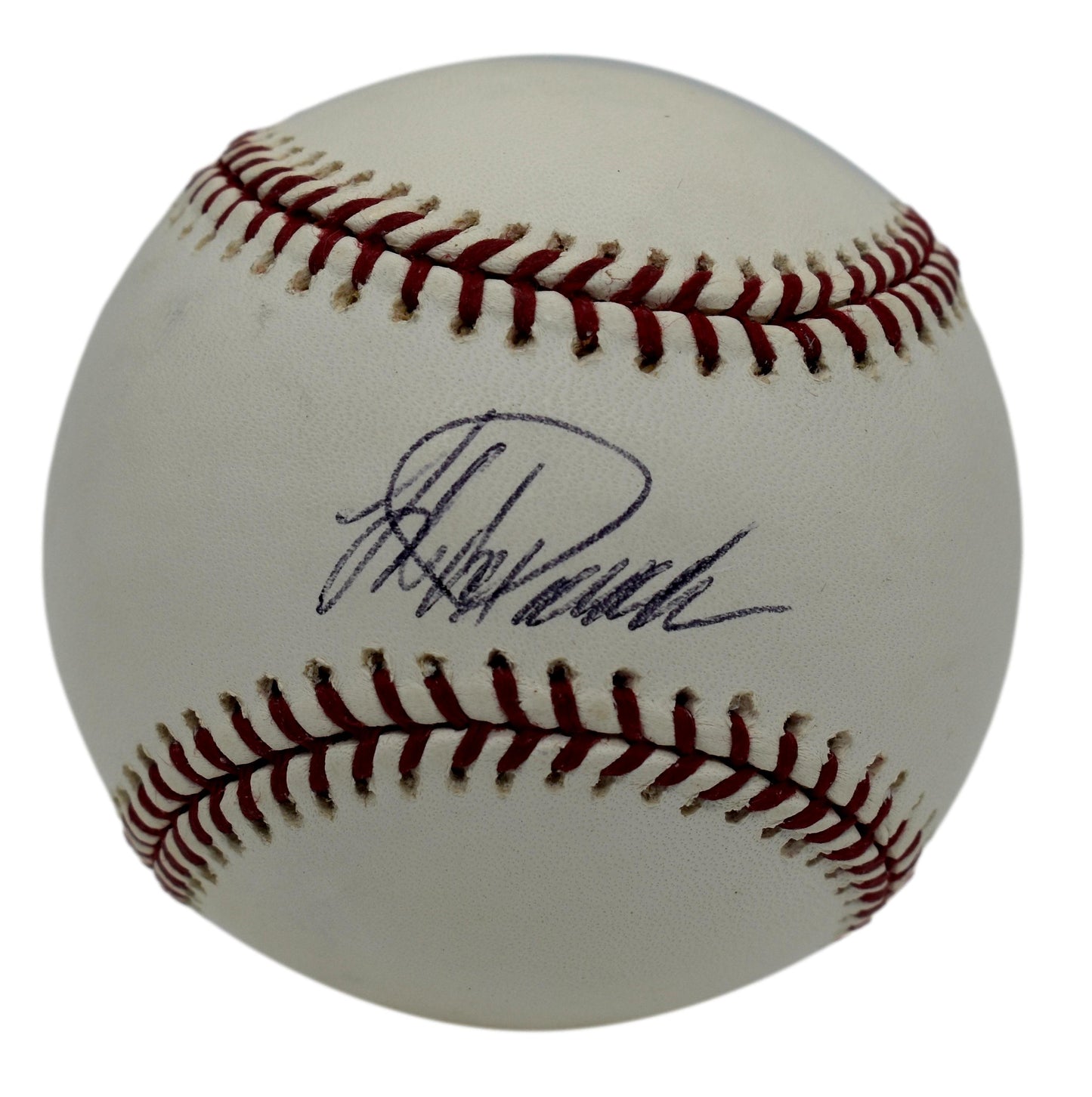 Jorge Posada Autographed/Signed Rawlings OML Baseball JSA 211864