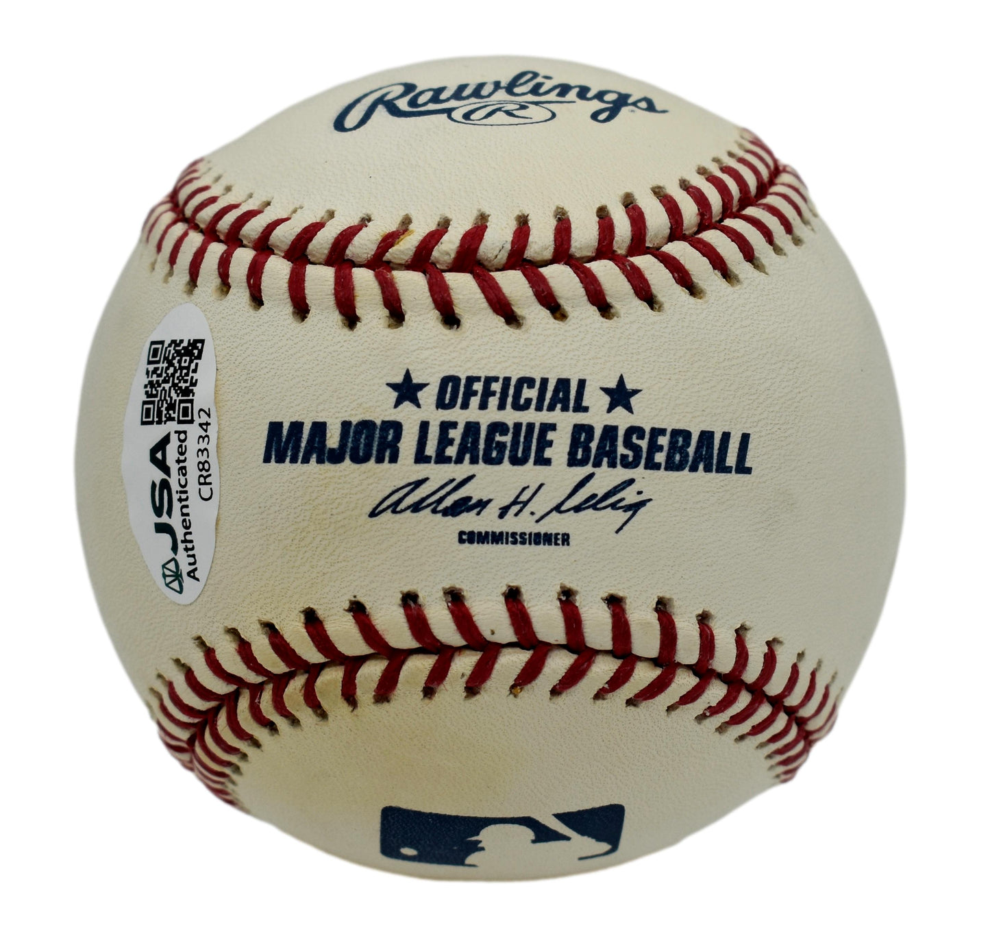 Stan Musial HOF Autographed/Signed Rawlings OML Baseball JSA 211865