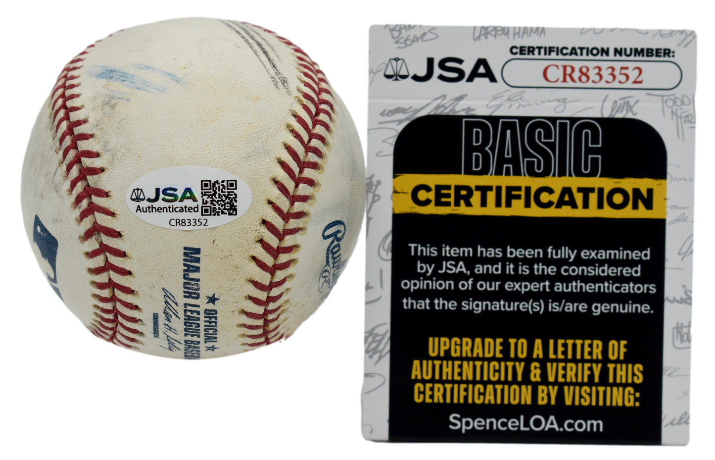 Garth Brooks Autographed/Signed Rawlings OML Baseball JSA 211866