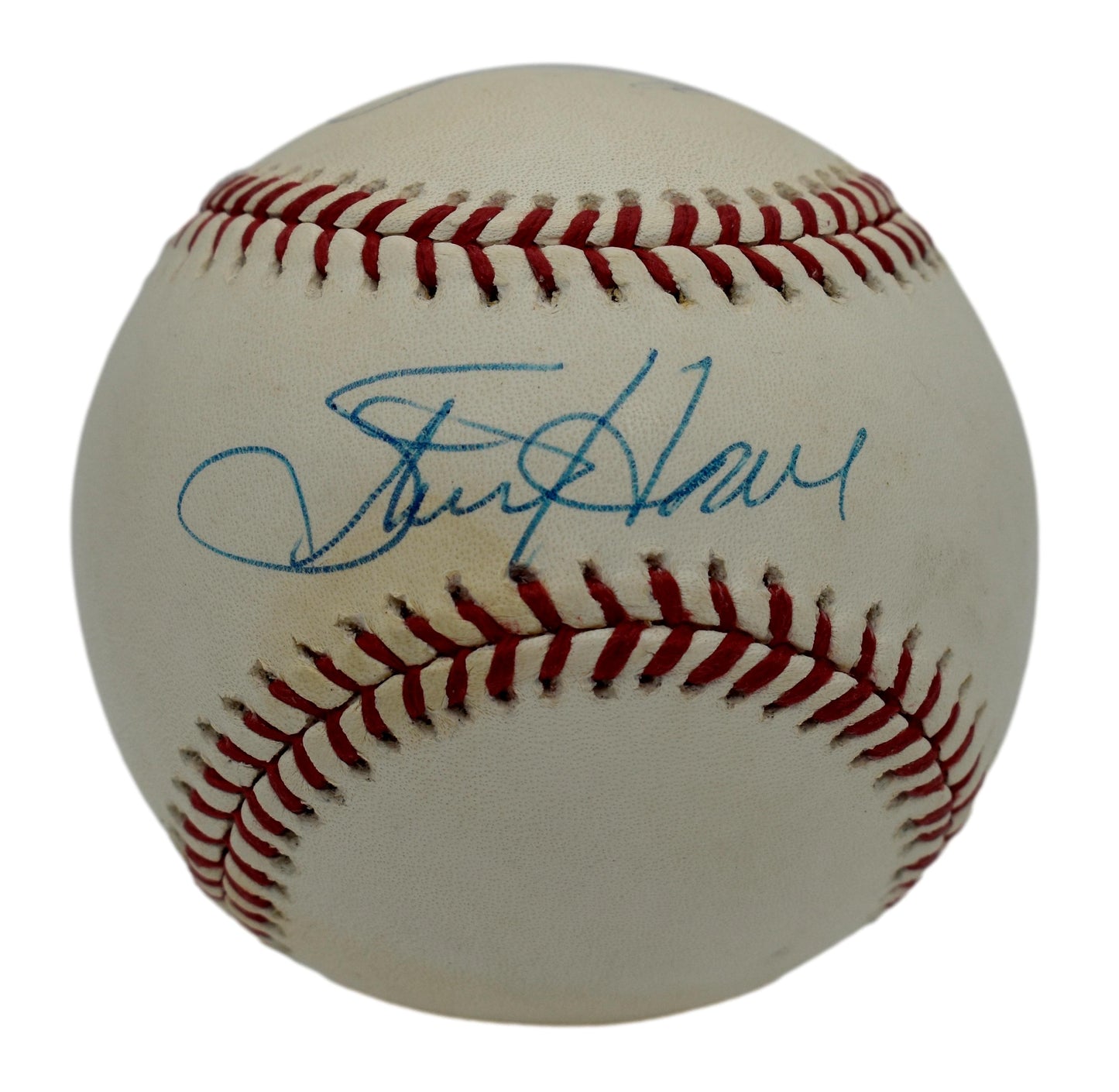 Howe Wetteland Nelson Signed Rawlings 1996 World Series OML Baseball JSA 211869
