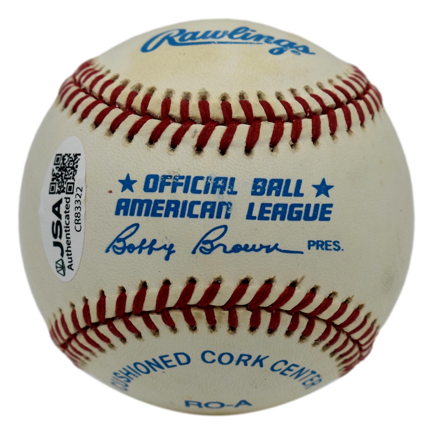 Ryan Seaver & Carlton HOF Autographed/Signed Rawlings OAL Baseball JSA 211872