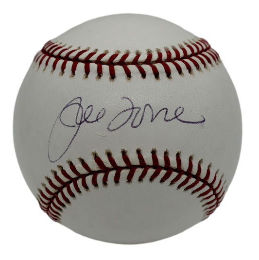 Joe Torre HOF Autographed/Signed Rawlings OML Baseball JSA 211874