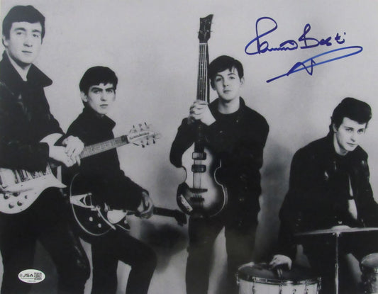 Pete Best Autographed/Signed 11x14 Photo Beatles JSA 210108