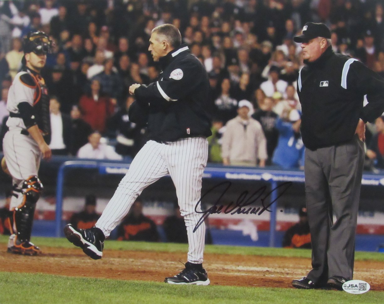 Joe Girardi Autographed/Signed 11x14 Photo Yankees JSA 210118