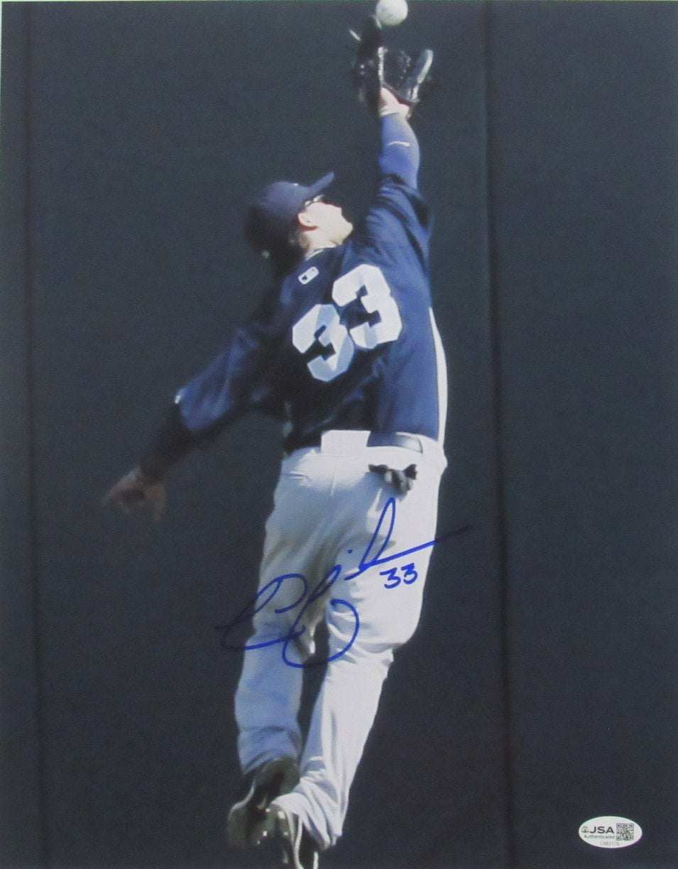 Nick Swisher Autographed/Signed 11x14 Photo Yankees JSA 210119
