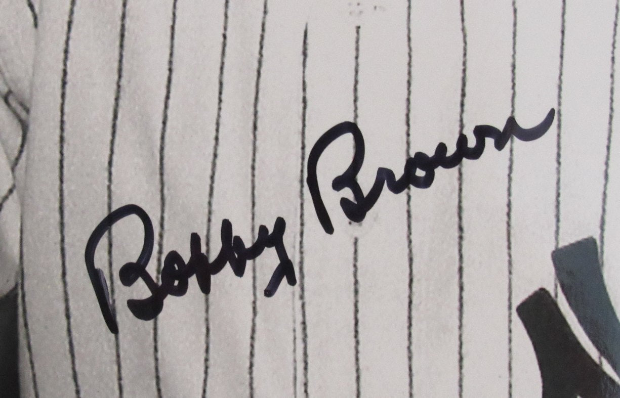Bobby Brown Autographed/Signed 11x14 Photo Yankees JSA 210120