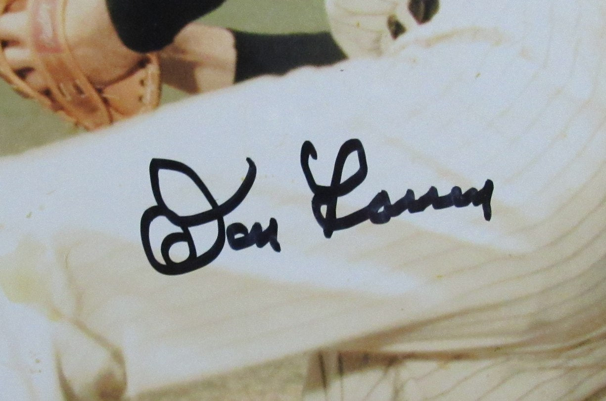 Don Larsen Autographed/Signed 11x14 Photo Yankees JSA 210121