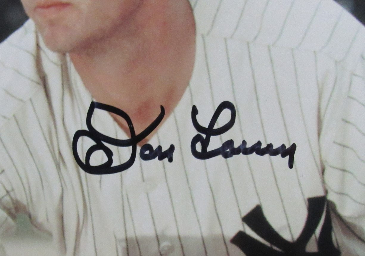 Don Larsen Autographed/Signed 11x14 Photo Yankees JSA 210122