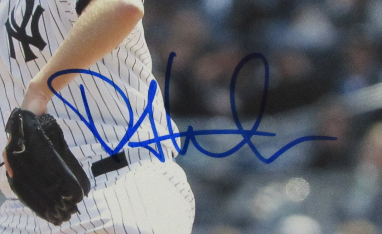 Phil Hughes Autographed/Signed 11x14 Photo Yankees JSA 210125
