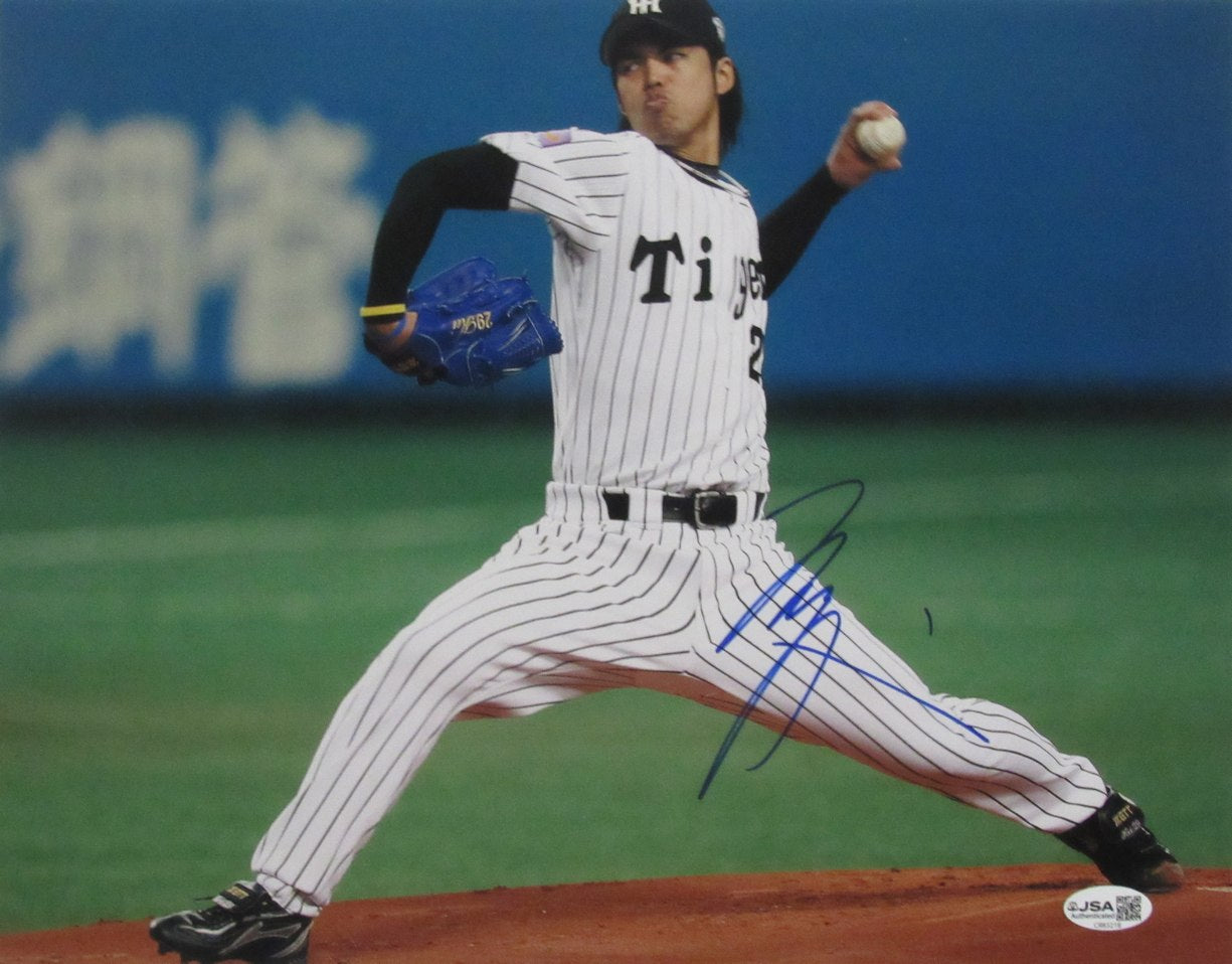 Kei Igawa Autographed/Signed 11x14 Photo Yankees JSA 210129