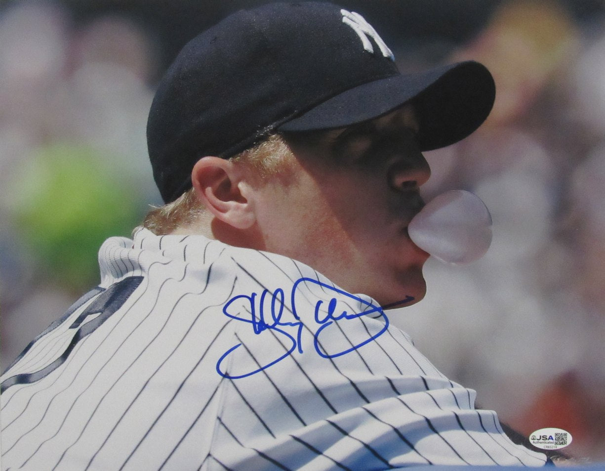 Shelley Duncan Autographed/Signed 11x14 Photo Yankees JSA 210131