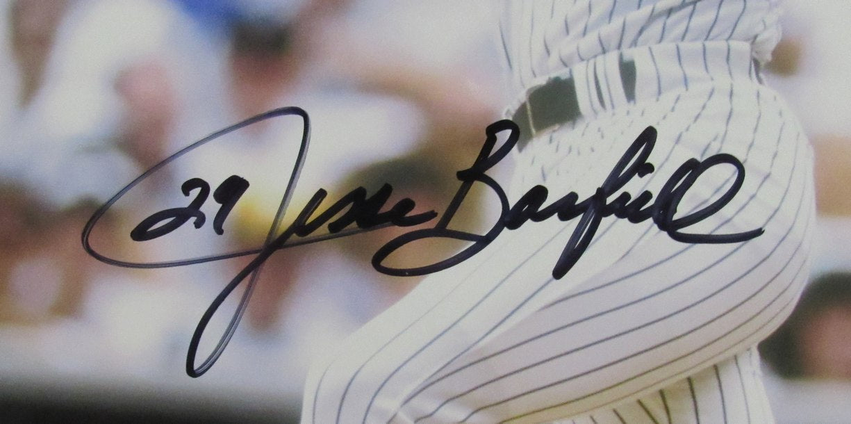 Jesse Barfield Autographed/Signed 11x14 Photo Yankees JSA 210134