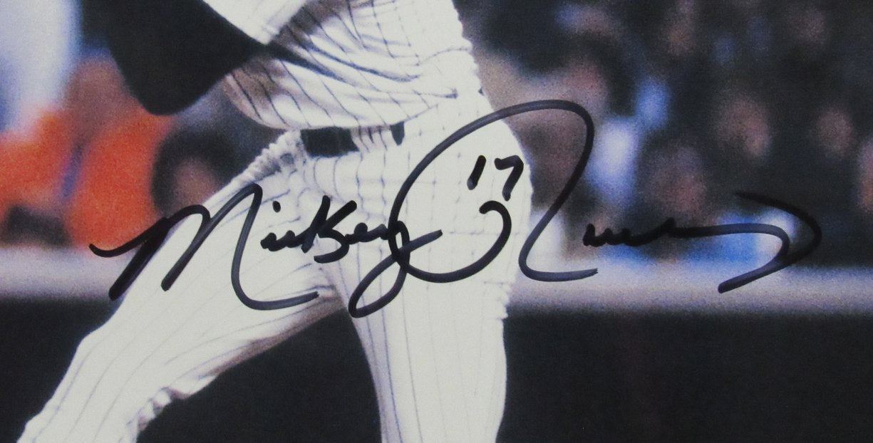 Mickey Rivers Autographed/Signed 11x14 Photo Yankees JSA 210135