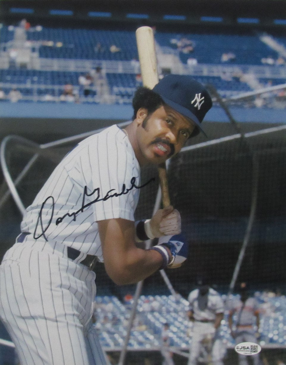 Oscar Gamble Autographed/Signed 11x14 Photo Yankees JSA 210140