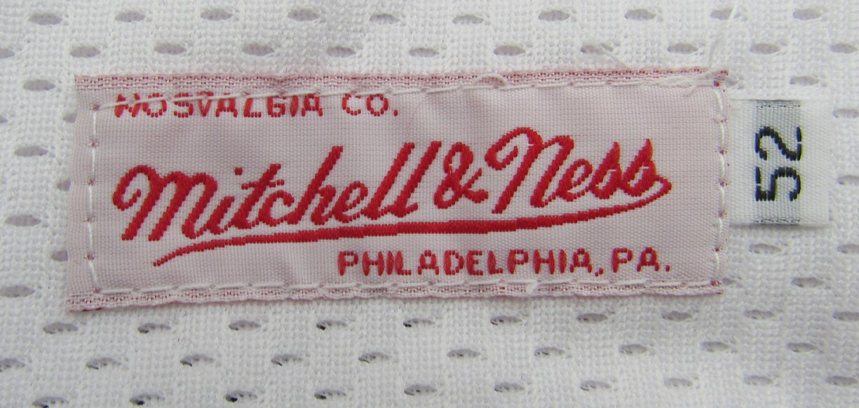 John Riggins HOF Signed/Ins White Mitchell & Ness Football Jersey Redskins JSA7