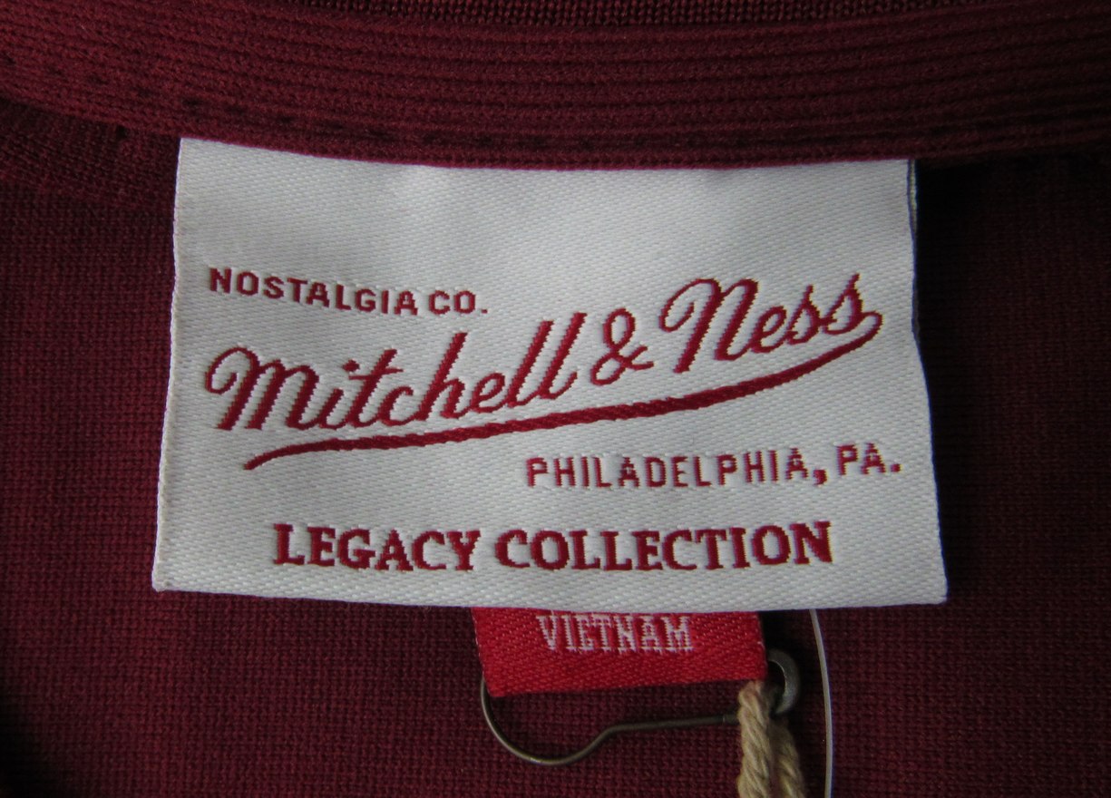 John Riggins HOF Signed/Ins Maroon Mitchell & Ness Football Jersey Redskins JSA4