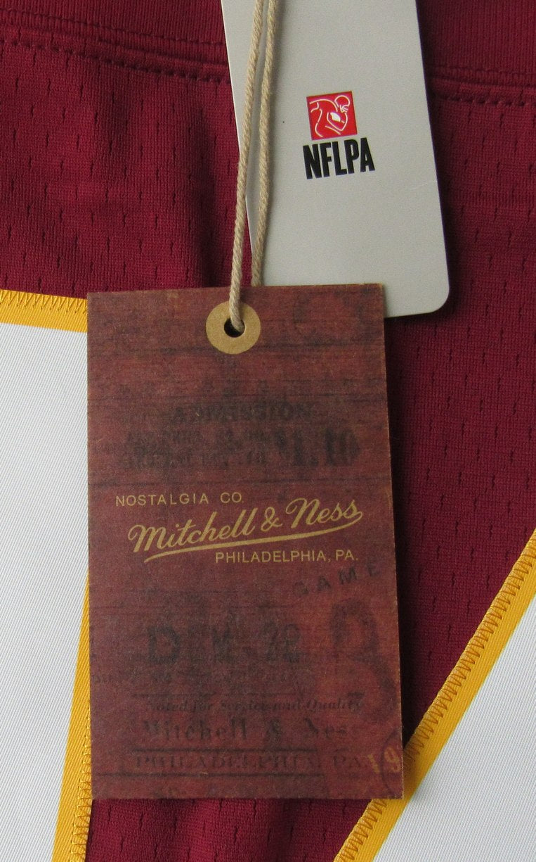 John Riggins HOF Signed/Ins Maroon Mitchell & Ness Football Jersey Redskins JSA4