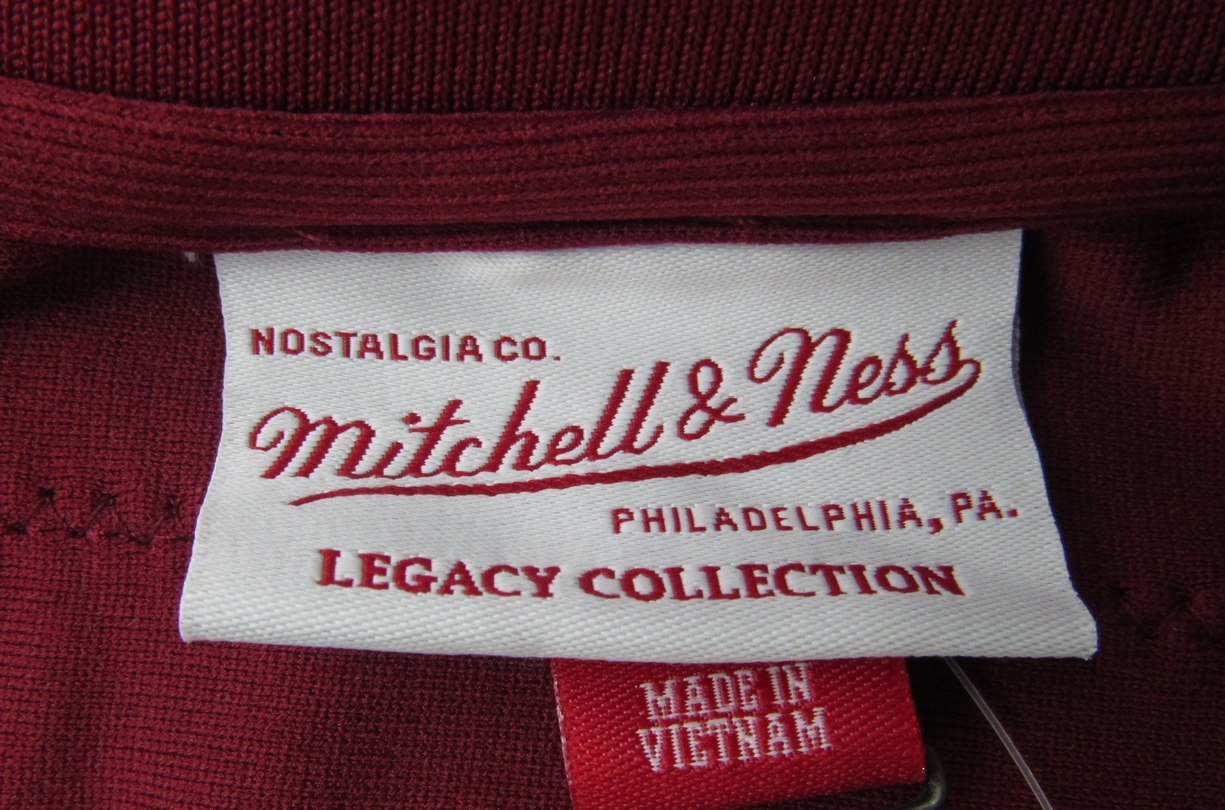 John Riggins HOF Signed/Insc Maroon Mitchell & Ness Football Jersey Redskins JSA